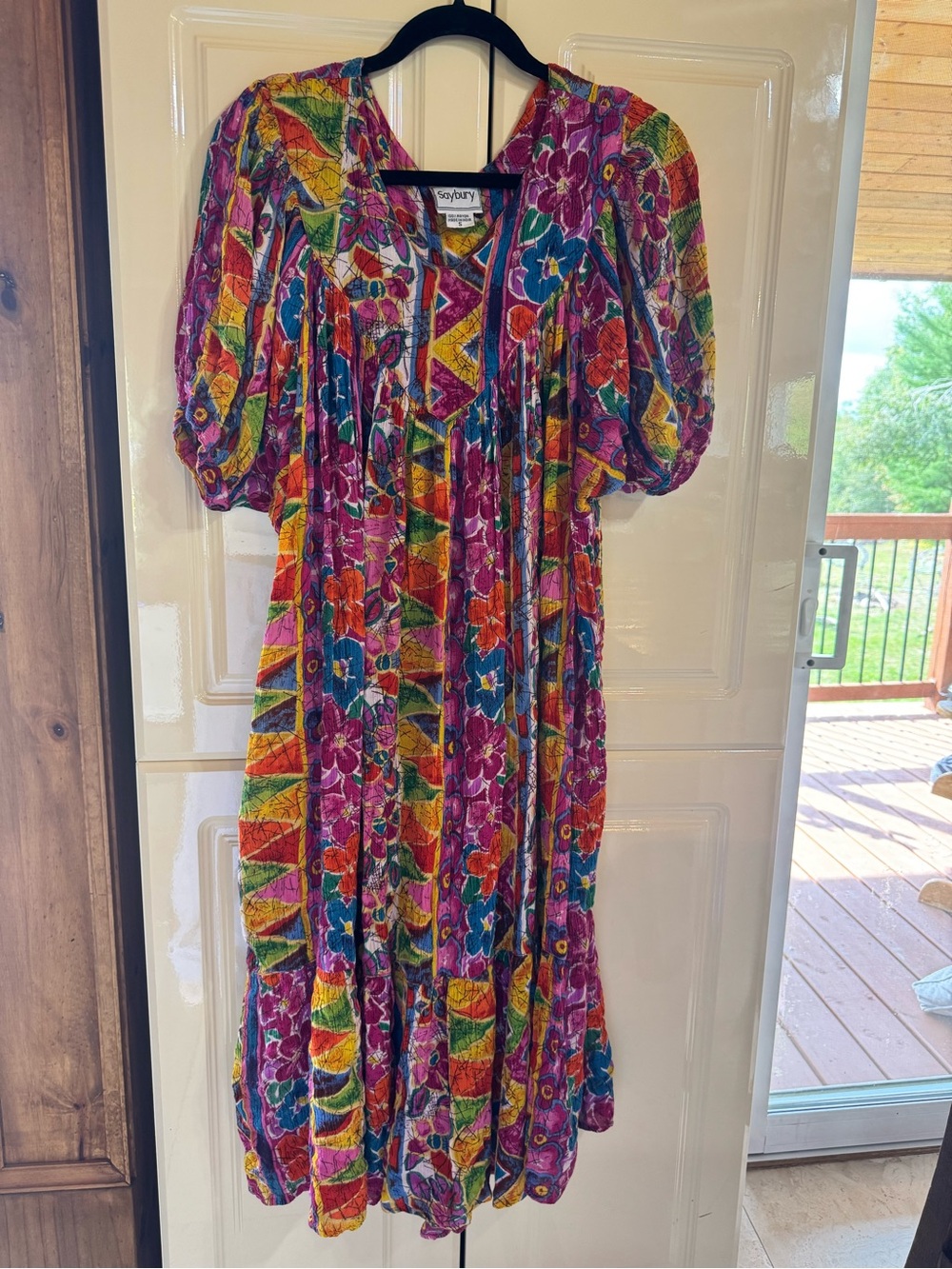 UGG Multicolor Floral Midi Dress